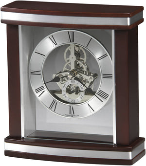 8"H Templeton Tabletop Clock Rosewood