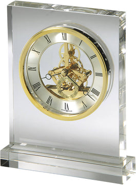 8"H Prestige Tabletop Clock Crystal