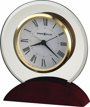6"H Dana Mantel Clock in Rosewood