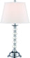 Lite Source Aria 1-Light Table Lamp Chrome LS22125