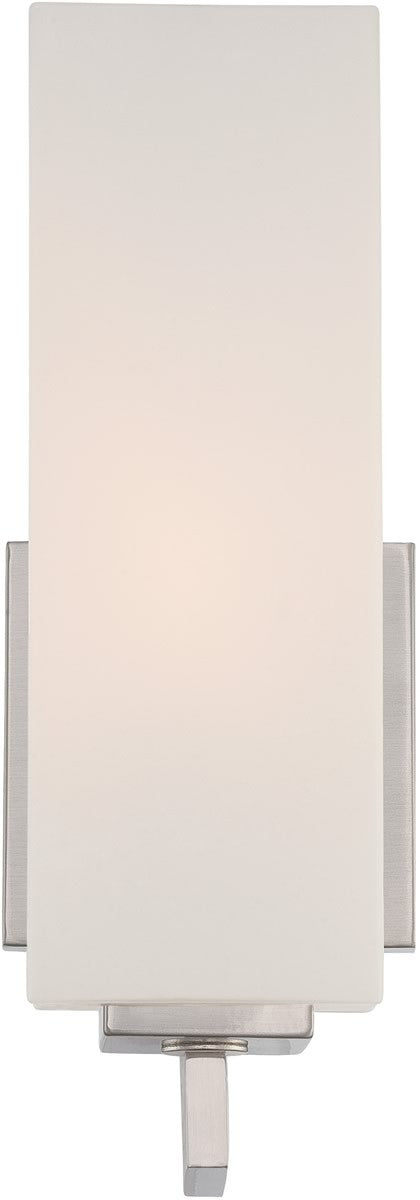 Lite Source Cairbre 1-Light Wall Lamp Polished Silver LS16670PSFRO