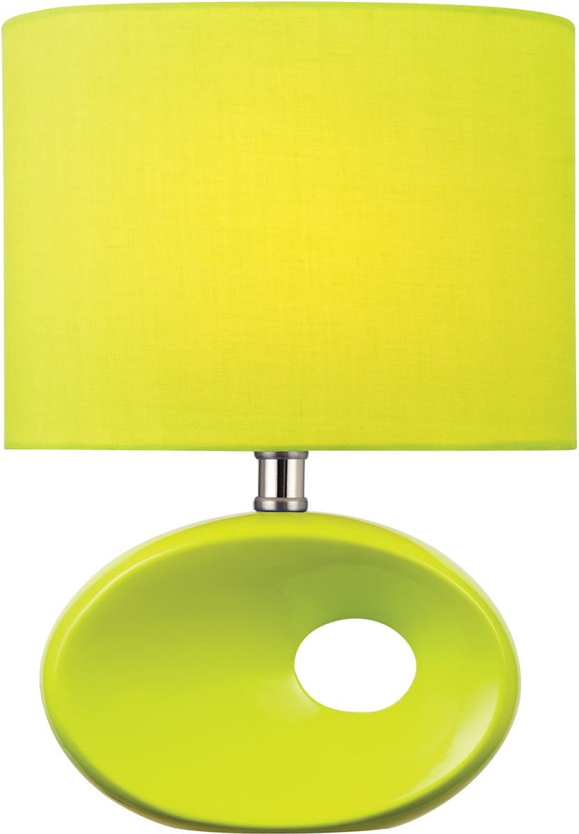 Lite Source Hennessy II 1-Light Table Lamp Green Ceramic LS22315LGRN