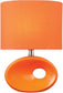 Lite Source Hennessy II 1-Light Table Lamp Orange Ceremic LS22315ORN