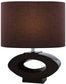 Lite Source Kenadia 1-Light Fluorescent Table Lamp Coffee Ceramic LS21646COFFEE