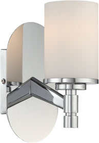5"W Lina 1-Light Wall Lamp Chrome