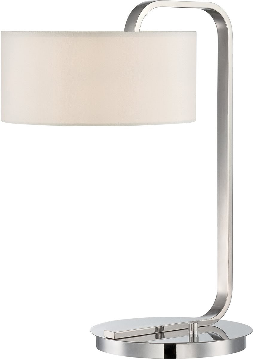Lite Source Mea 1-Light Table Lamp Chrome LS22642