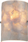 Lite Source Shelley 1-Light Wall Sconce Zebra Polished Steel LS16112