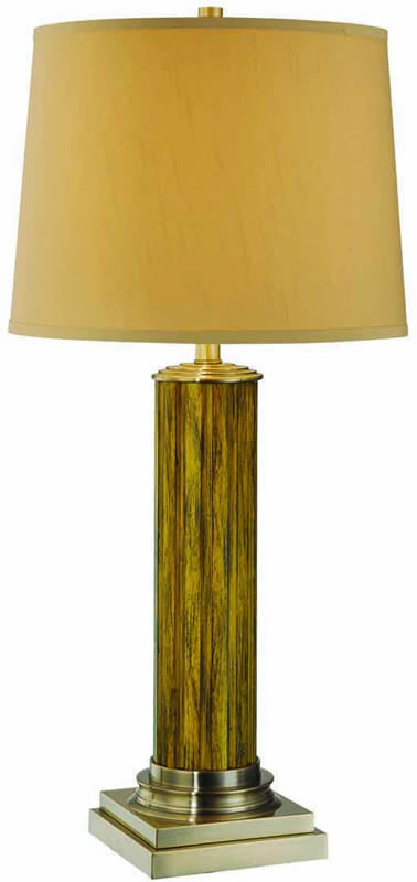 Lite Source 1-Light Table Lamp Walnut LS21315