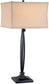 Lite Source Cailyn 1-Light Table Lamp Dark Bronze LS21840