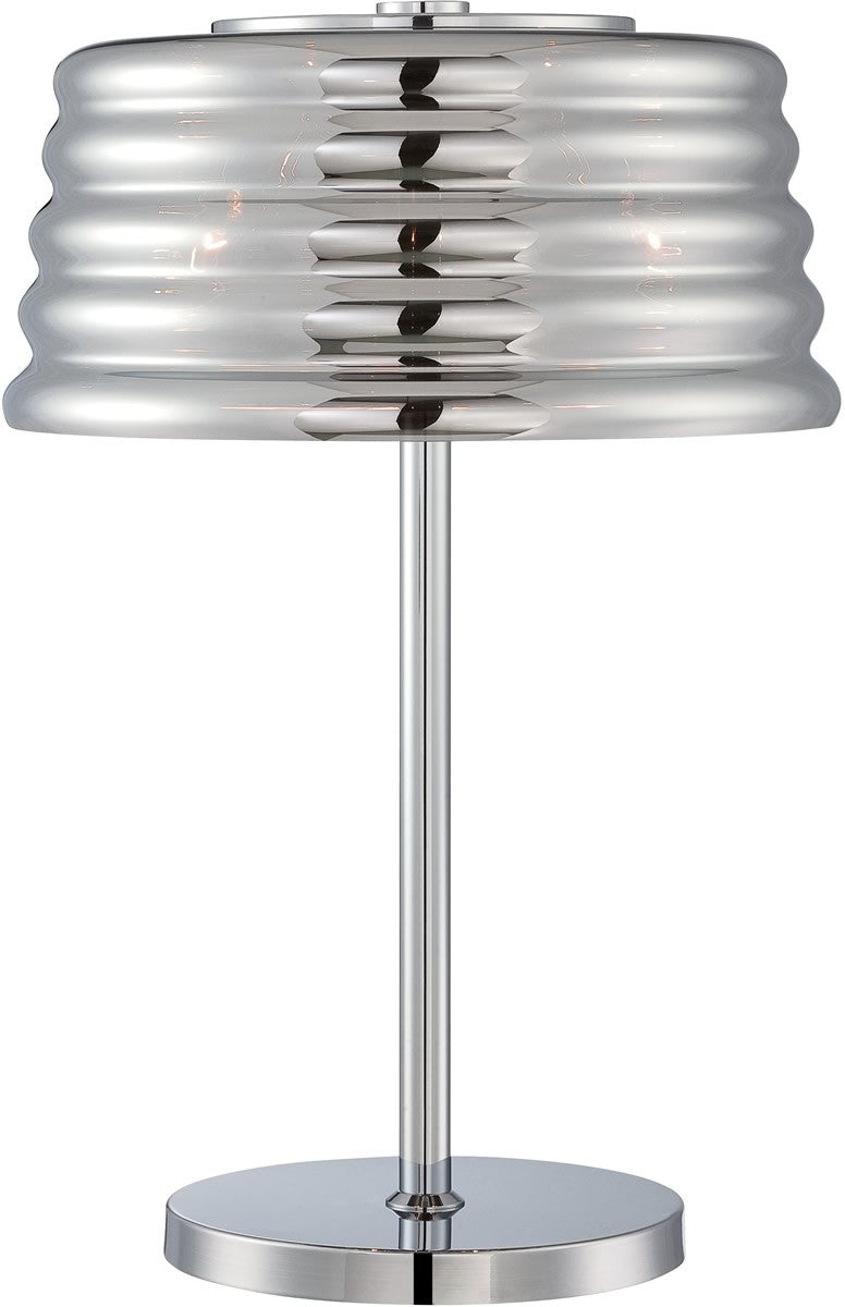 Lite Source Venice 3-Light Table Lamp Chrome EL30135