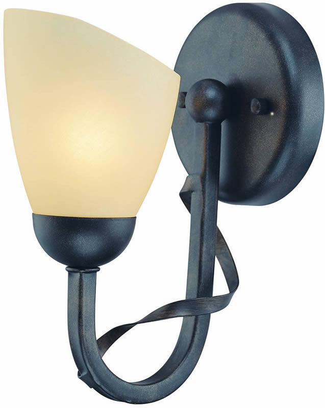 Lite Source Wavia Wall Lamp Brushed Antique Gold LS16571