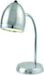 Lite Source Zachary 1-Light Fluorescent Desk Lamp Polished Steel/Chrome LS22311PS