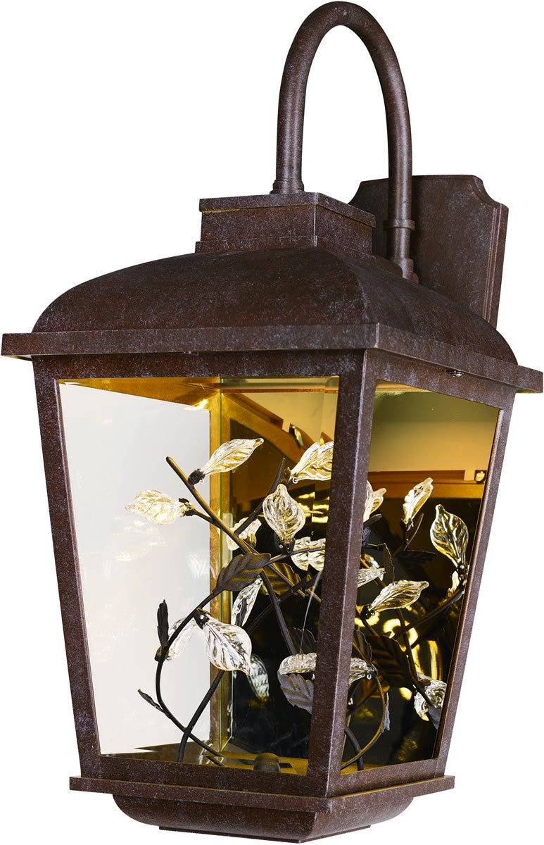 Maxim Arbor LED 2-Light Outdoor Wall Lantern Adobe 53504CLAE