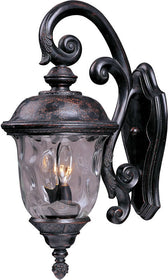 27"H Carriage House Vivex 3-Light Outdoor Wall Mount Oriental Bronze