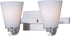 Maxim Conical 2-Light Bath Vanity Satin Nickel 9012SWSN