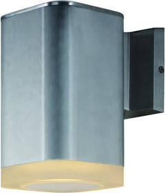 8"H Lightray LED Outdoor Wall Sconce Brushed Aluminum