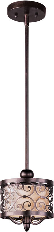 Maxim Mondrian 1-Light Mini Pendant Umber Bronze 91150WHUB