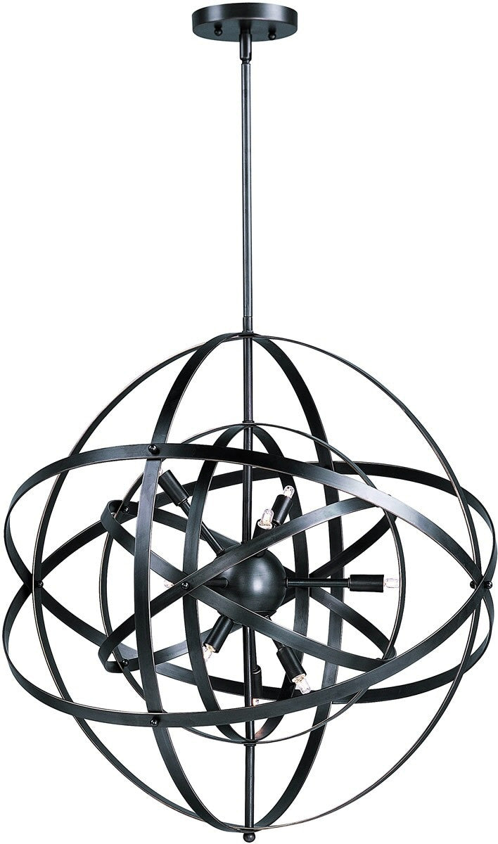 Maxim Sputnik 6-Light Pendant Bronze Rupert 25130BR