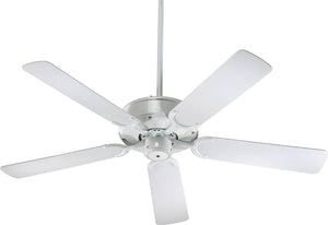 52"W All-Weather Allure Indoor/Outdoor 5-Blade Patio Ceiling Fan White