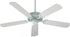 Quorum Capri 52 5-Blade Ceiling Fan White 775256