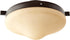 Quorum 1-Light Ceiling Fan Light Kit Oiled Bronze 1377886