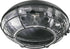 Quorum Hudson 1-Light Patio Ceiling Fan Light Kit Matte Black 1374859