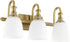 Quorum Richmond 3-light Bath Vanity Light Aged Brass