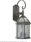 Quorum Weston 3-Light Outdoor Wall Lantern Timberland Granite 7817325