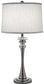 Stiffel Lamps 1-Light Table Lamp Antique Nickel/Polished Nickel TL6432A630AN