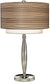 Stiffel Lamps 3-Way Table Lamp Polished Nickel TL6671N8563PN
