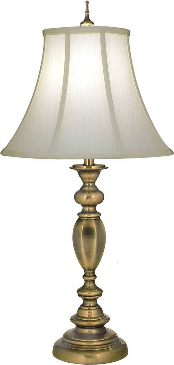 Stiffel Lamps 3-Way Table Lamp Antique Brass TLA589AC9826AB