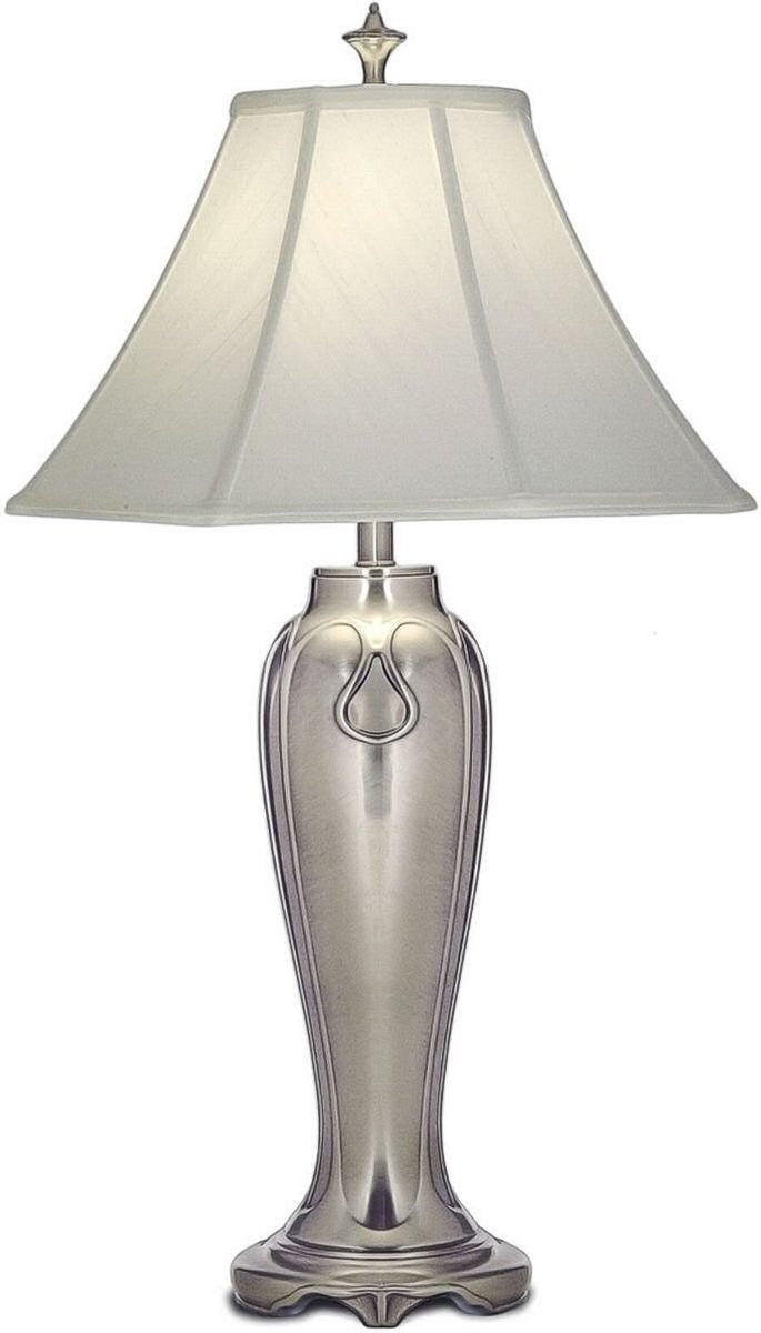 Stiffel Lamps 3-Way Table Lamp Antique Nickel TLN7346AN