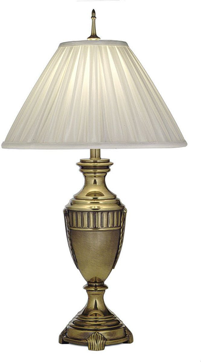 Stiffel Lamps 3-Way Table Lamp Burnished Brass TLN7903BB