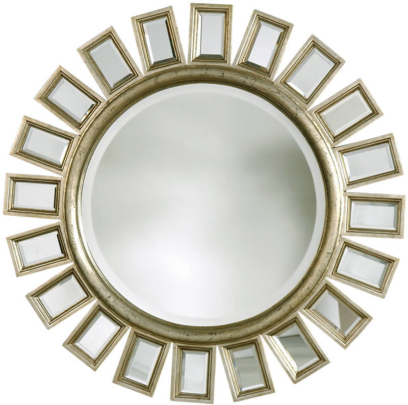 Uttermost Cyrus Mirrors Distressed Silver Leaf 14076B