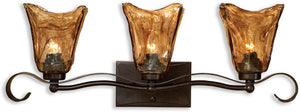 26"W Vetraio 3-Light Vantity Strip Oil Rubbed Bronze