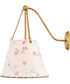 Primrose 1-Light Large Sconce in Distressed Brass