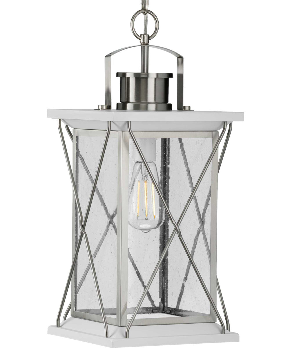Barlowe 1-Light Hanging Lantern Stainless Steel
