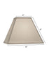 4x8x8 Ivory Shadow Tapered Square Hardback Lampshade