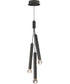 Allumettes 3-Light LED Pendant Black