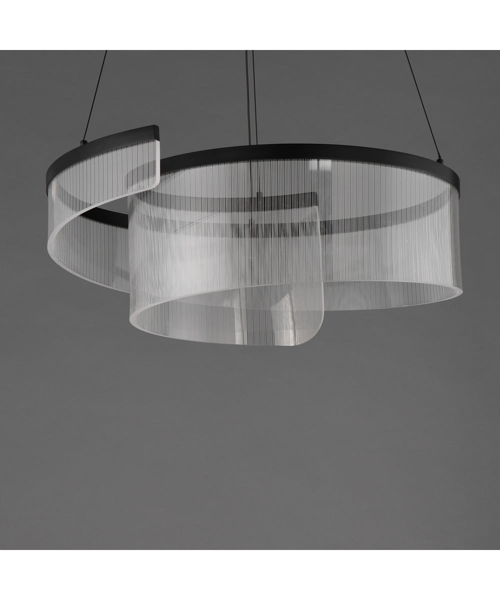 Sonata 24 inch LED Pendant Black