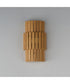 Satori Wall Mount Natural Aged Brass