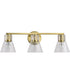 Gianna 3-Light Vanity & Wall Vintage Brass