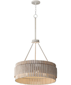 Satori 3-Light Chandelier Ecru