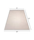 8x14x12 Cream Aberdeen Tapered Square Hardback Lampshade