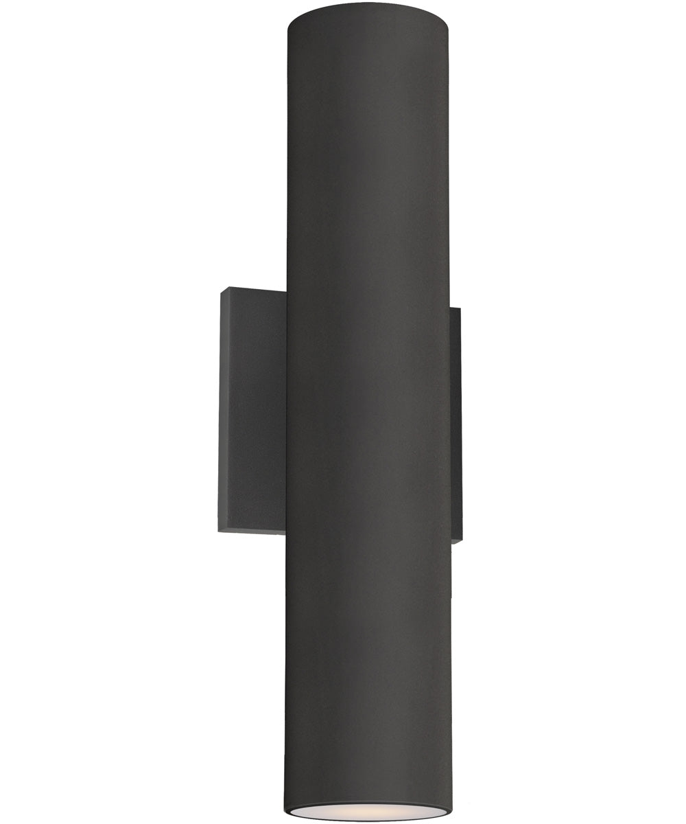 Colombo 2-Light LED Outdoor Sconce - 5CCT Antique Brass