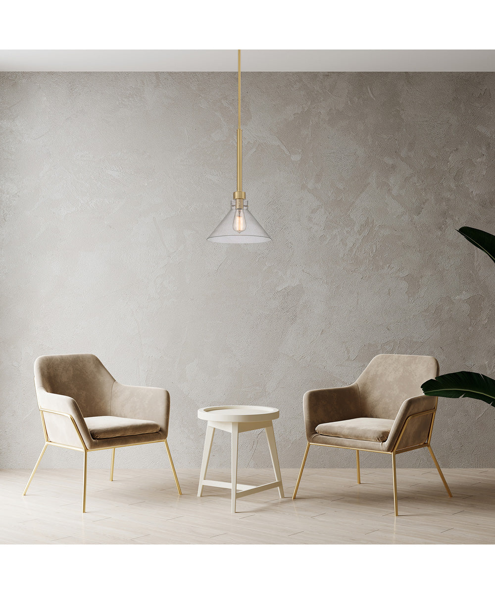 Willow Creek 1 Light Pendant Brushed Gold