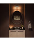 Reines 2-Light Bath Vanity with Clear Glass Shades Brushed Nickel