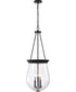 Boliver 3-Light Pendant Matte Black