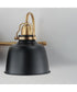Hollis 3-Light Sconce Natural Aged Brass