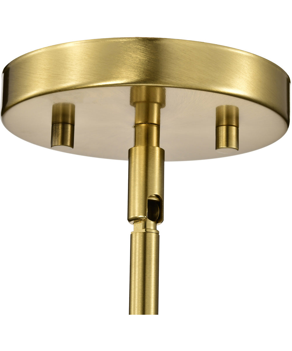 Royale 1-Light Pendant Burnished Brass